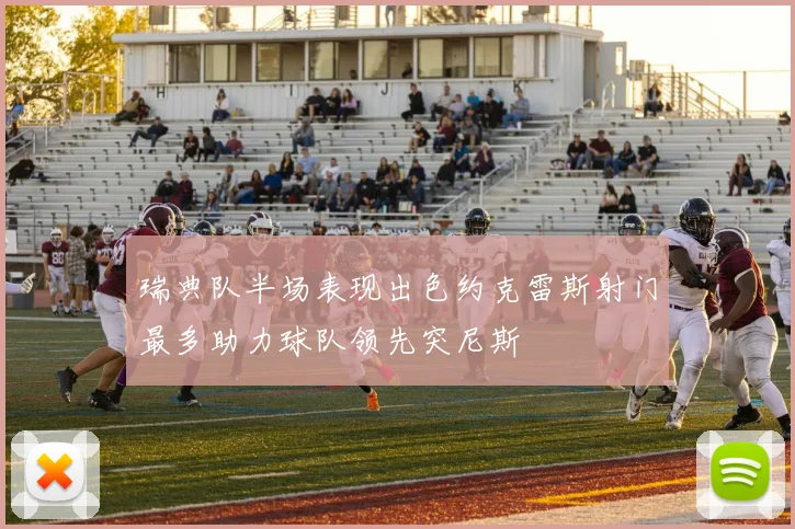瑞典队半场表现出色约克雷斯射门最多助力球队领先突尼斯